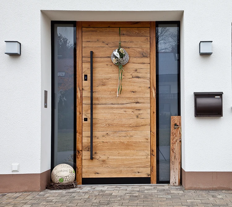 Haustür aus Holz und Glas, Modell 313 vom Bichler Türenwerk